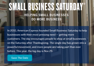 Small Business Saturday