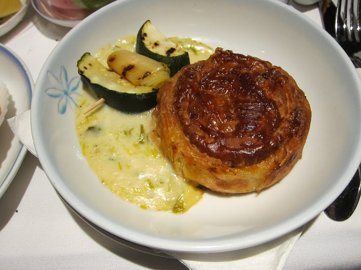 Seafood crostade