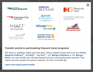 Transferable points give you flexibility that you shouldn't give up willy nilly