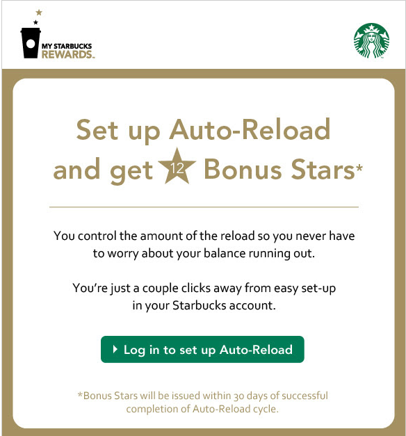Earn Free Starbucks Stars Chasing The Points
