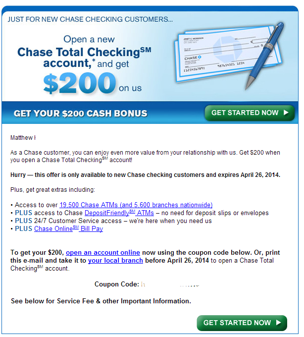 chase open joint checking account