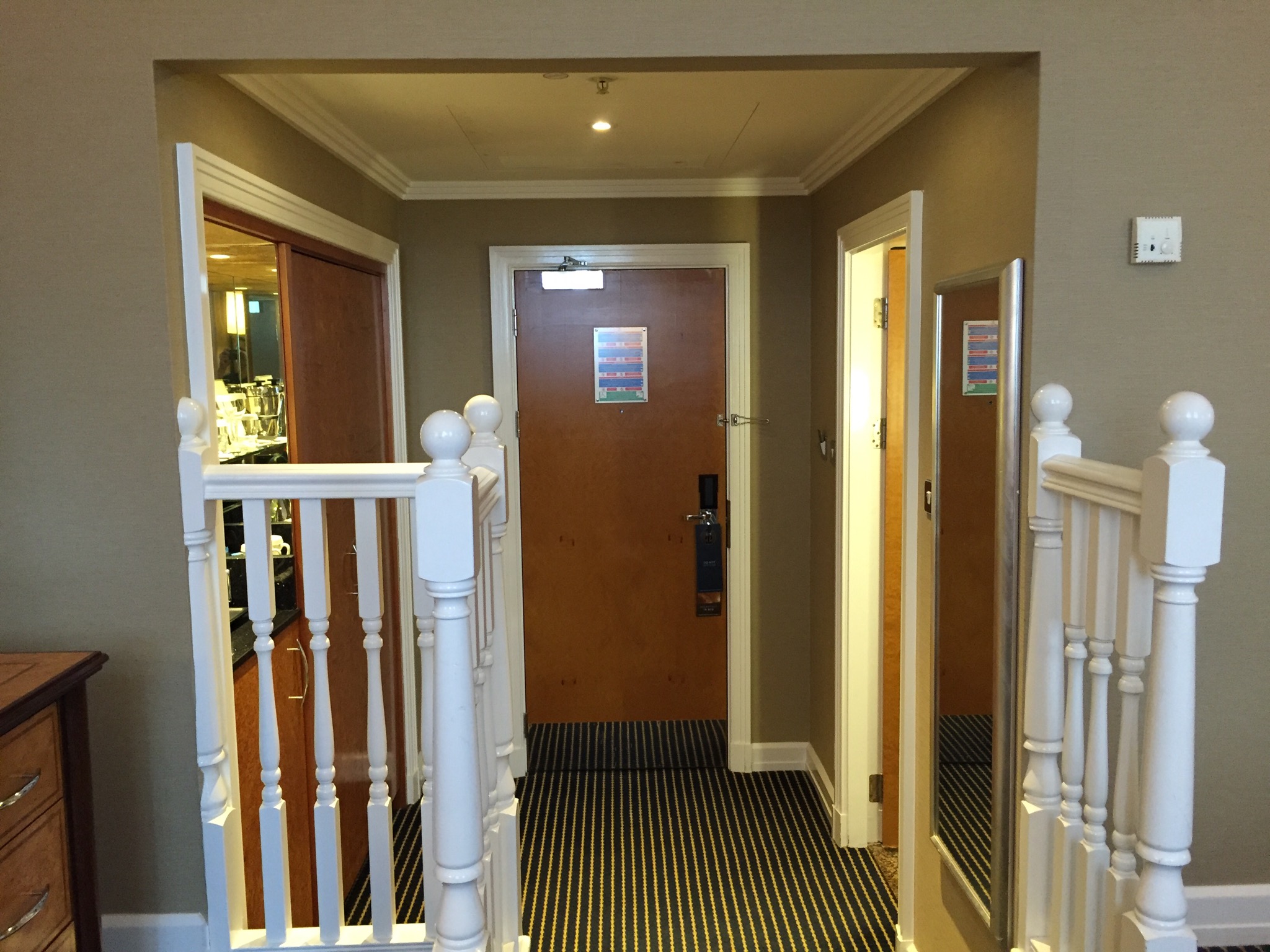 Hilton London Paddington Room Door