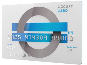 occupy wall street debit card