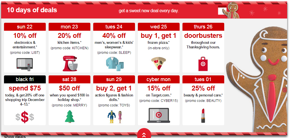 The Black Friday Target 20 Off Coupon Returns Personal Finance