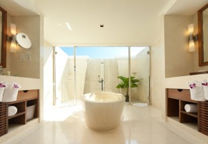 Executive Suite Bathroom at the J.W. Marriott Khao Lak