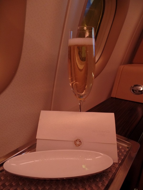 Pre Flight champagne 