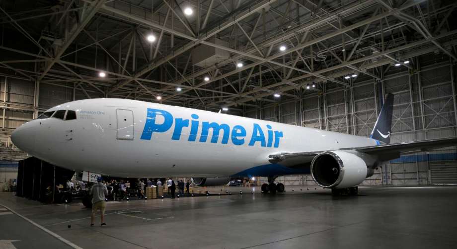 Prime Air First Liveried Aircraft, Amazon One