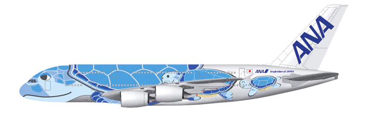 ANA Hawaii A380