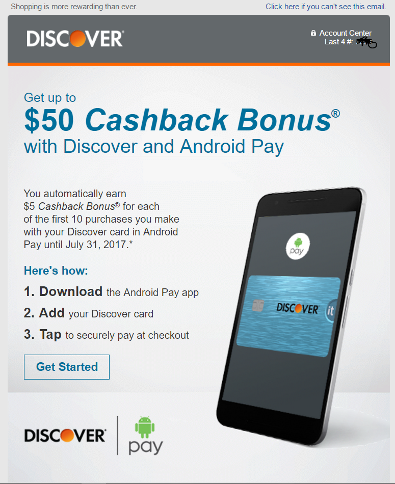 Discover Android Pay