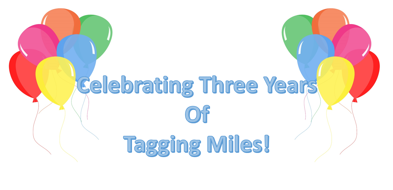 3 Years of Tagging Miles