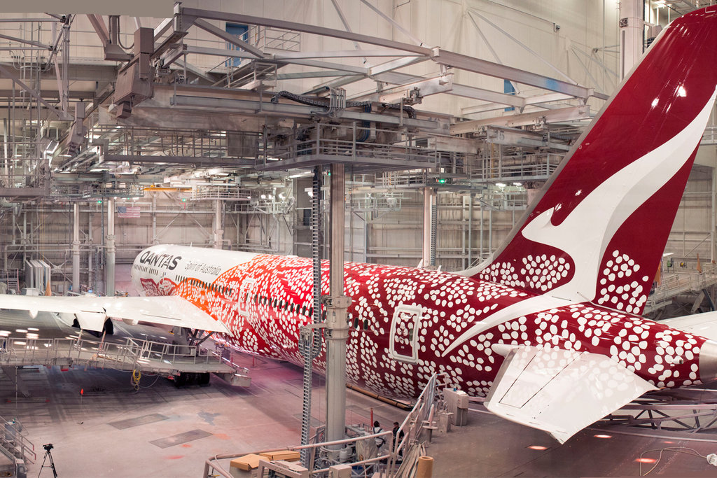 Qantas Latest Flying Art Series Livery