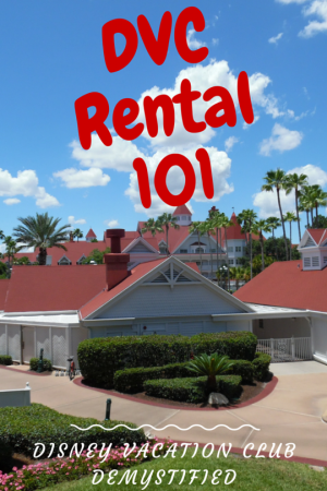 Renting DVC Points 101