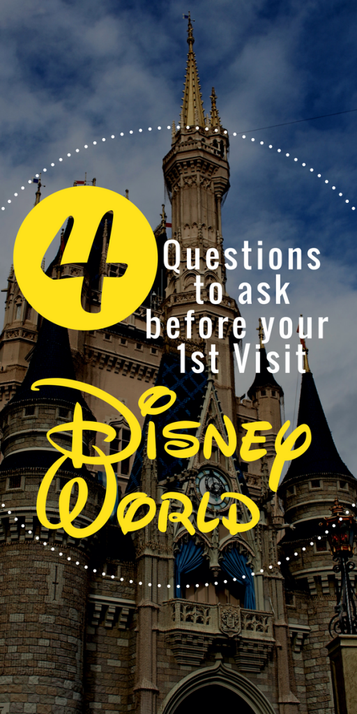 4 Questions to ask before your first trip to Disney World. Save yourself stress by knowing these answers in advance! 