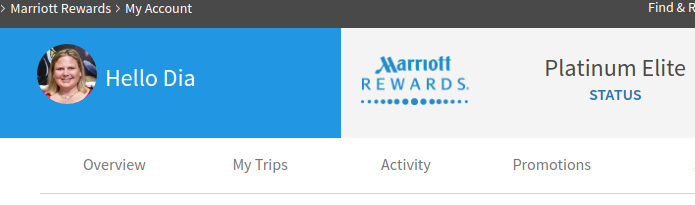 Marriott Platinum Challenge Completed! $467 = Four Status Bumps