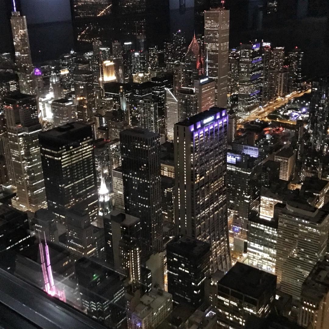 The Willis Tower Skydeck is the setting of the best place to eat in Chicago.