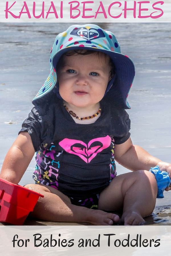 Looking for the best beaches in Kauai for babies? Look no further! #Kauai #familytravel #hawaii #TMOM