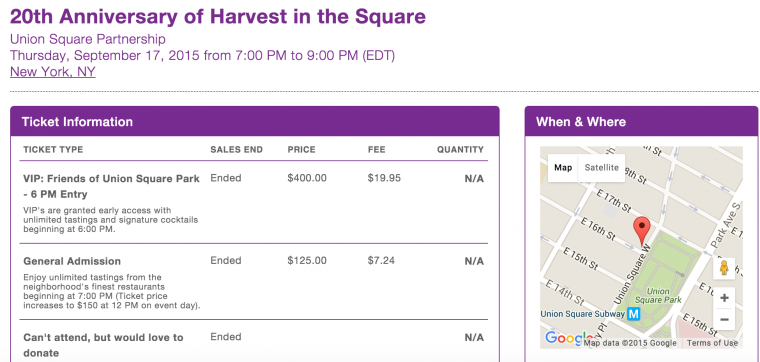 Harvest in the Square