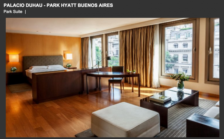 Park Hyatt Buenos Aires Suite