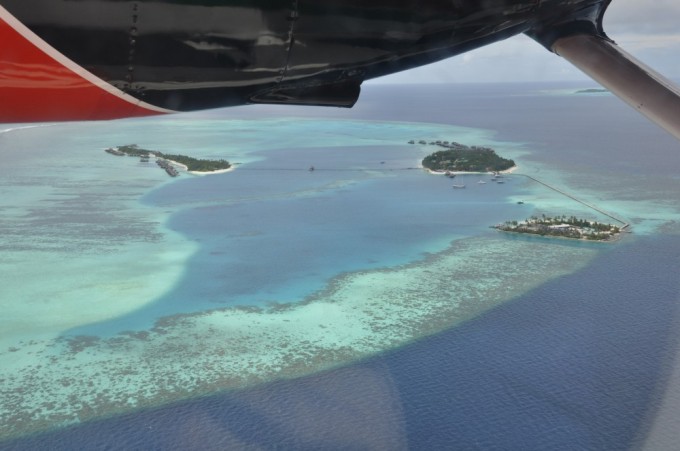 plane conrad maldives