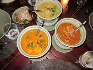 A Selection of Thai Curries