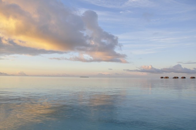 sunset conrad maldives