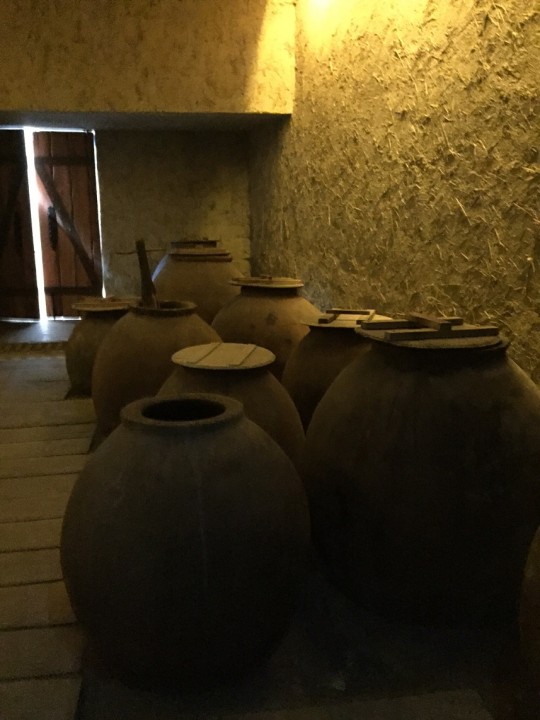 Ancient method of fermenting in clay pots (amphorae),  seeing a renaissance in modern winemaking